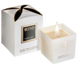 jFenzi La Amore Sojowa świeca zapachowa z nutą perfum Dior Jadore Rose wykonana w białym kolorze 200 g