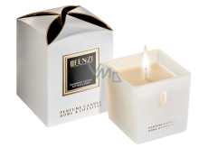 jFenzi La Amore Sojowa świeca zapachowa z nutą perfum Dior Jadore Rose wykonana w białym kolorze 200 g