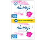 Always Sensitive Ultra Night Duo wkładki higieniczne z skrzydełkami 14 sztuk