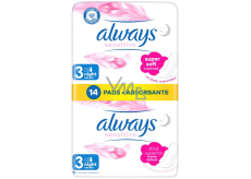 Always Sensitive Ultra Night Duo wkładki higieniczne z skrzydełkami 14 sztuk