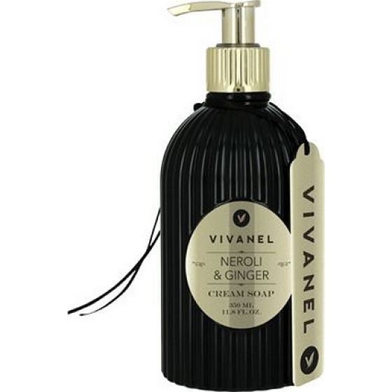 Vivian Gray Vivanel Prestige Neroli & Ginger luksusowe płynne mydło z dozownikiem 350 ml