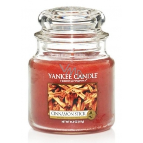 Yankee Candle Cinnamon Stick - Cynamonowa świeczka zapachowa Classic średnie szkło 411 g