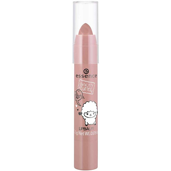 Essence Aww My Cuties Kiss Meeh balzám na rty 01 Baaarly Kissed 2,5 g