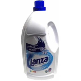 Lanza Fresh & Clean Bílá gel tekutý prací prostředek na bílé prádlo 90 dávek 4,5 l Lanza Fresh & Clean Bílá gel tekutý prací prostředek na bílé prádlo 90 dávek 4,5 l