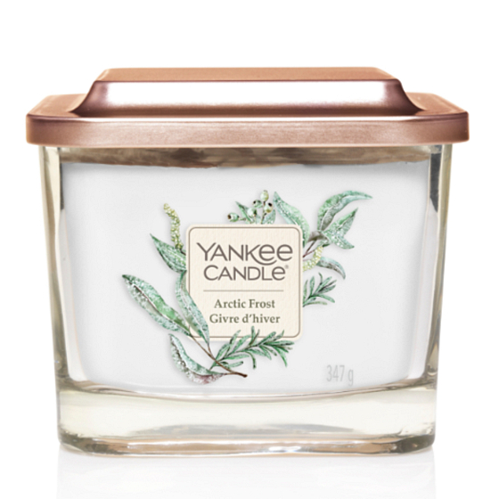 Yankee Candle Arctic Frost - Arktický mráz sojová vonná svíčka Elevation střední sklo 3 knoty 347 g