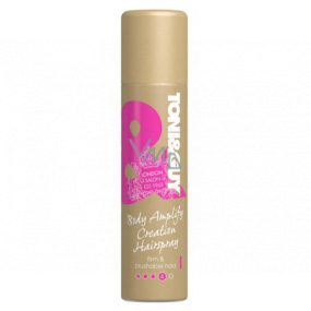 Toni&Guy Glamour lak na vlasy pro objem silně tužící 100 ml sprej