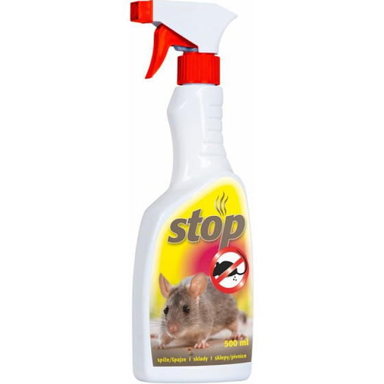 Bio-Enzym Stop Myszy naturalny repelent myszy do użytku w pomieszczeniach i na zewnątrz rozpylacz 500 ml