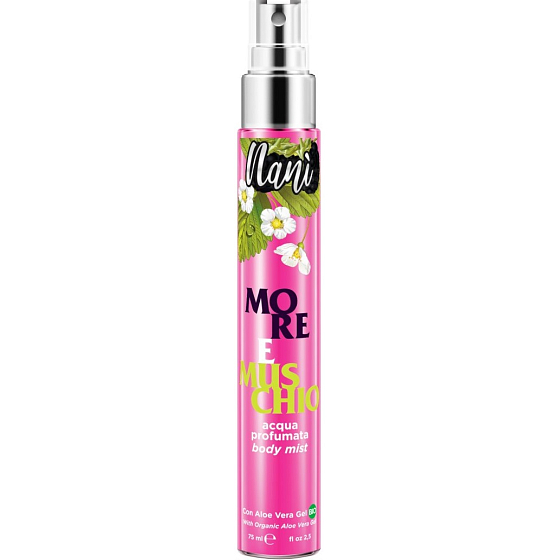 Naní Blackberries & Musk tělová mlha pro ženy 75 ml