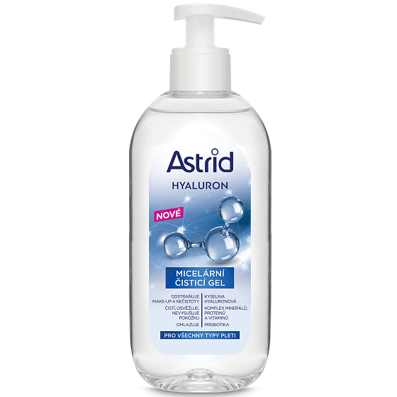Astrid Hyaluron micelarny żel do oczyszczania twarzy z kwasem hialuronowym 200 ml