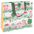Nekupto Luksusowa torba prezentowa 23 x 17,5 x 10 cm Domeczki