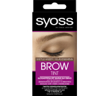 Syoss Brow Tint farba do brwi Jasny brąz, 17 ml