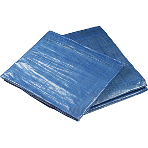 Den Braven Standard plandeka zakrywająca z metalowymi oczkami, 2 × 3 m