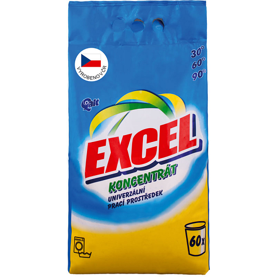 Qalt Excel univerzální koncentrovaný univerzální prací prostředek 60 dávek 6 kg