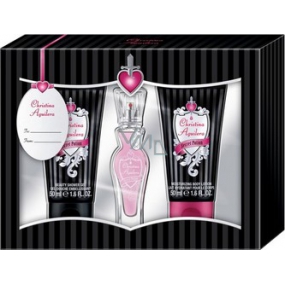 Christina Aguilera Secret Potion parfémovaná voda pro ženy 15 ml + sprchový gel 50 ml + tělové mléko 50 ml, dárková sada