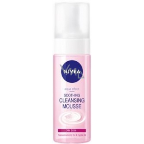 Nivea Aqua Effect Zklidňující čisticí pleťová pěna suchá a citlivá pleť 150 ml