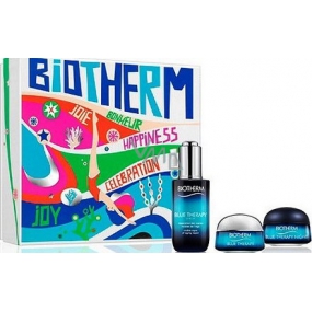 Biotherm Blue Therapy Serum pleťové sérum 50 ml + Blue Therapy Cream SPF 15 denní krém 15 ml + Blue Therapy Night Cream noční krém 15 ml, kosmetická sada