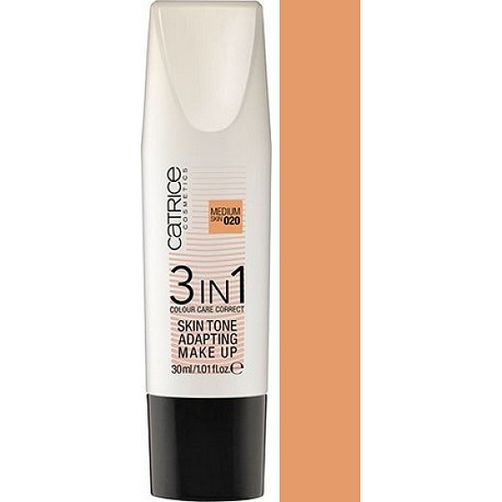 Catrice 3v1 Skin Tone Adapting make-up 020 Medium Skin 30 ml