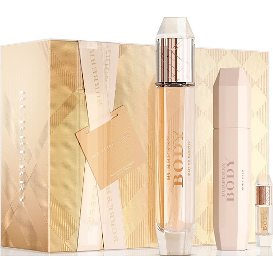 Burberry Body Eau de Parfum parfémovaná voda 85 ml + tělové mléko 100 ml + parfémovaná voda 4,5 ml, Miniatura dárková sada