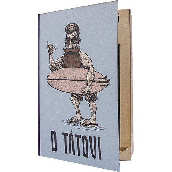 Bohemia Gifts Pohádka o tátovi pohádka, sprchový gel 250 ml + olejová lázeň 200 ml (s příjemnou citrusovou vůní), kniha kosmetická sada