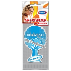 Mister Fresh Car Parfume Moschus osvěžovač vzduchu závěsný 1 kus