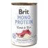 Brit Mono Protein Jehněčí s rýží kompletní krmivo pro psy 400 g