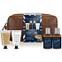 Baylis & Harding Men Zázvor a Limetka šampon na vlasy 100 ml + mycí gel na tělo 100 ml + balzám po holení 50 ml + sprchový gel 50 ml + toaletní taška, kosmetická sada pro muže
