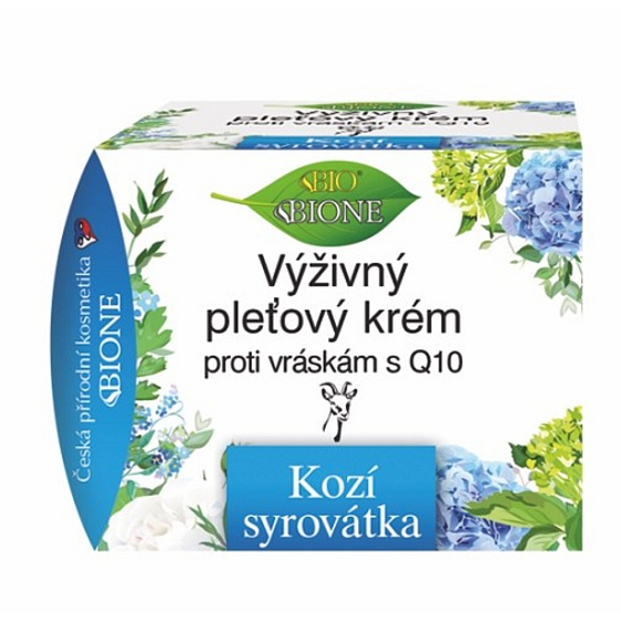Bione Cosmetics Kozia serwatka krem na zmarszczki z koenzymem Q10 51 ml