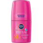 Nivea Sun Kids OF 50+ růžové barevné mléko na opalování v kuličce pro děti 50 ml