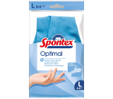 Spontex Optimal Rękawice gumowe rozmiar L 1 para