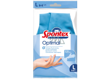 Spontex Optimal Rękawice gumowe rozmiar L 1 para