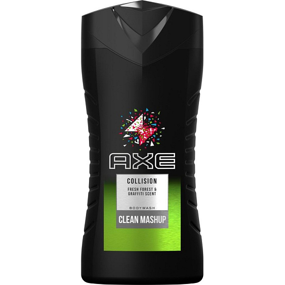 Axe Collision Fresh Forest & Graffiti Scent sprchový gel pro muže 250 ml
