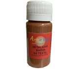 Art e Miss Farba do tkanin metaliczna 24 Brązowa 40 g
