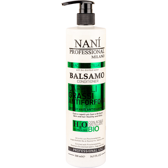 Naní Professional Milano odżywka do włosów przetłuszczających się i przeciwłupieżowa 500 ml