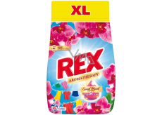 Rex XL Aromatherapy Color Orchidea proszek do prania kolorowych tkanin 45 prań 2,475 kg