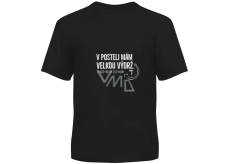 Albi Humorystyczny T-shirt Duży rozmiar Czarny, rozmiar M
