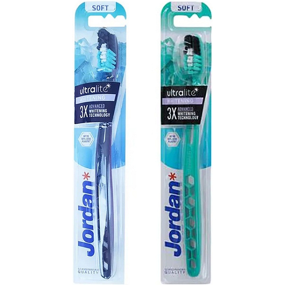 Jordan szczoteczka do zębów Ultralite Whitening Soft, miękka 1 sztuka