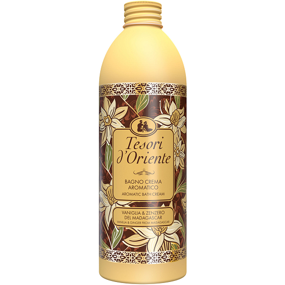 Tesori d'Oriente żel pod prysznic i piana 2 w 1 Wanilia i Imbir, 500 ml