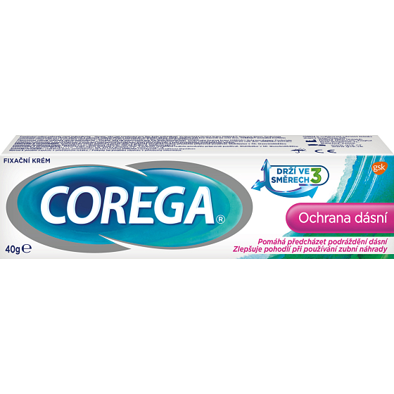 Corega ochrona dziąsłów, klej do protez, 40 g