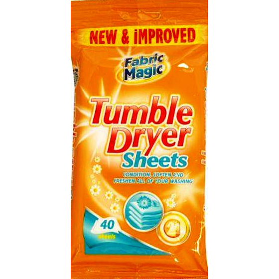 Fabric Magic Tumble Dryer Sheets vůně do sušičky vlhčené ubrousky 40 kusů