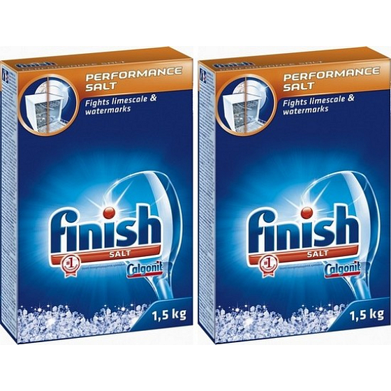 Calgonit Finish Performance sůl do myčky 2 x 1,5 kg