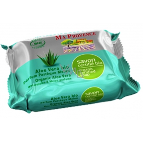 Ma Provence Bio Aloe Vera pravé Marseille toaletní mýdlo 150 g