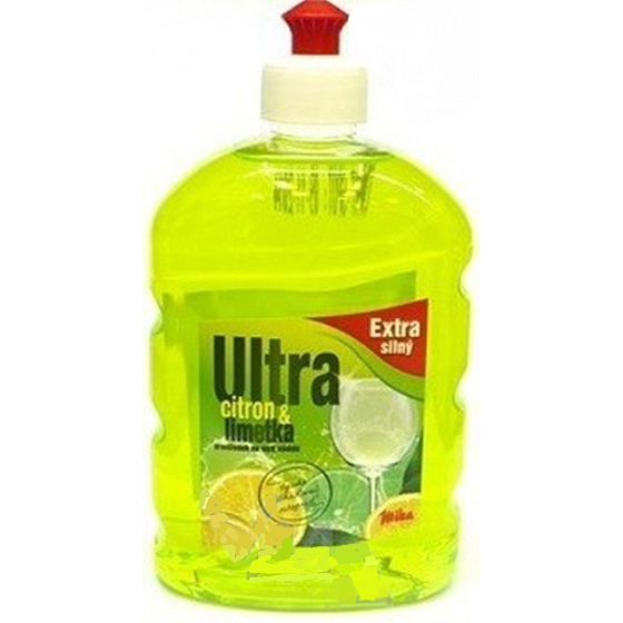 Mika Ultra Citron a Limetka prostředek na mytí nádobí 500 ml