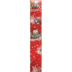 Ditipo Dárkový balicí papír 70 x 200 cm Vánoční Disney Cars McQueen typ 9 červený