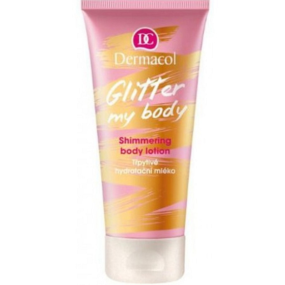 Dermacol Glitter My Body błyszczące mleczko nawilżające 200 ml