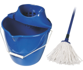 Spokar Cotton zestaw do sprzątania, wiadro, wyciskacz, mop, 1 zestaw