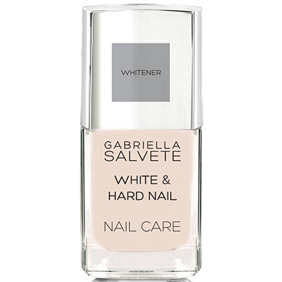 Gabriella Salvete Nail Care White and Hard regenerační bělicí lak na nehty 11 ml