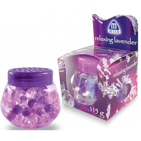 Milo Relaxing Lavender gelový osvěžovač vzduchu 115 g