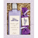 Bohemia Gifts Victorian Style Lawenda żel pod prysznic 200 ml + ręcznie robione mydło toaletowe 30 g, zestaw kosmetyków dla kobiet