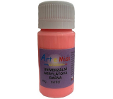 Art e Miss Świat uniwersalna farba akrylowa 74 Neon Czerwona 40 g