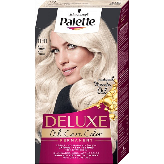 Schwarzkopf Palette Deluxe barva na vlasy 11-11 Ultra titanový